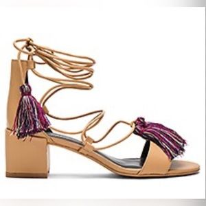 Rebecca Minkoff Isla Wraparound Lace Heel
